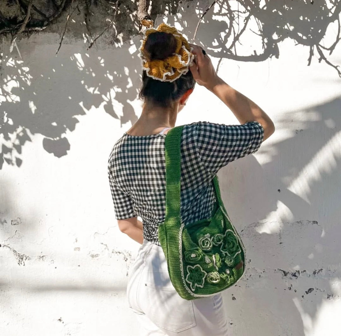 Bamboo garden bag