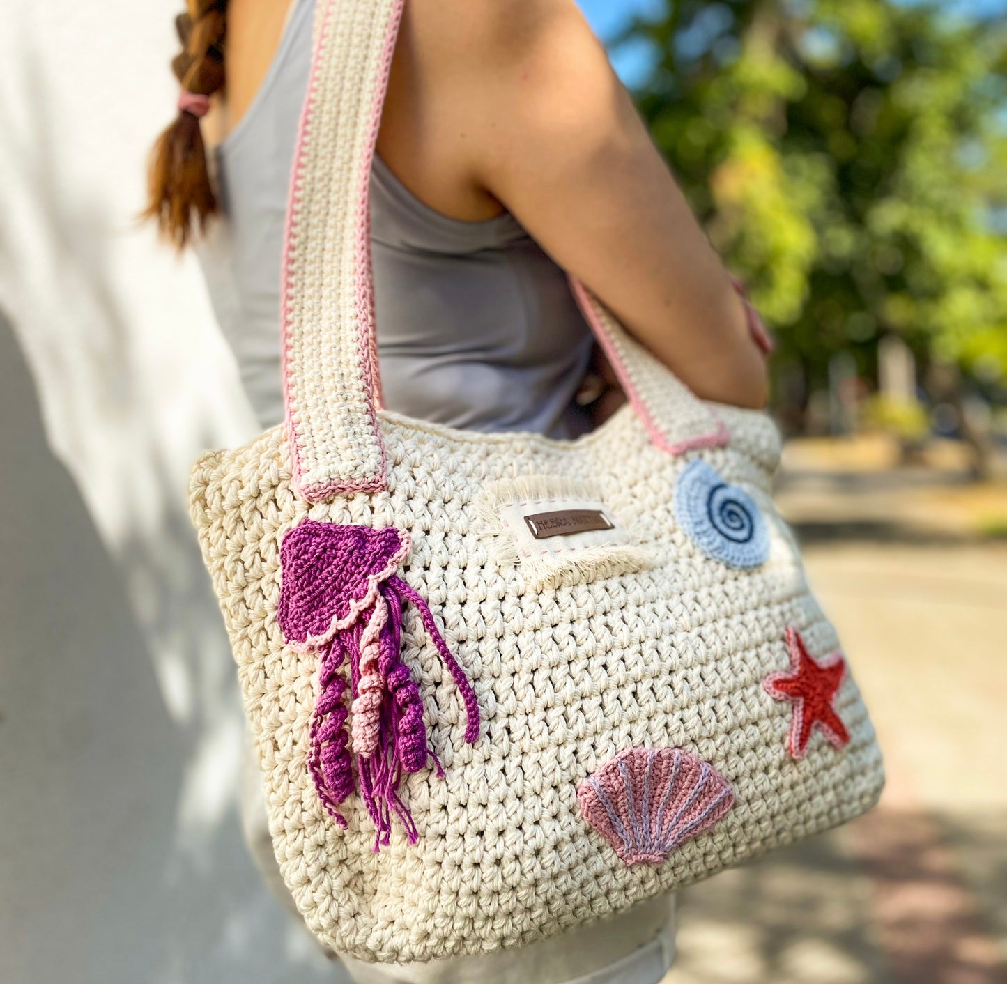 Beach cotton bag