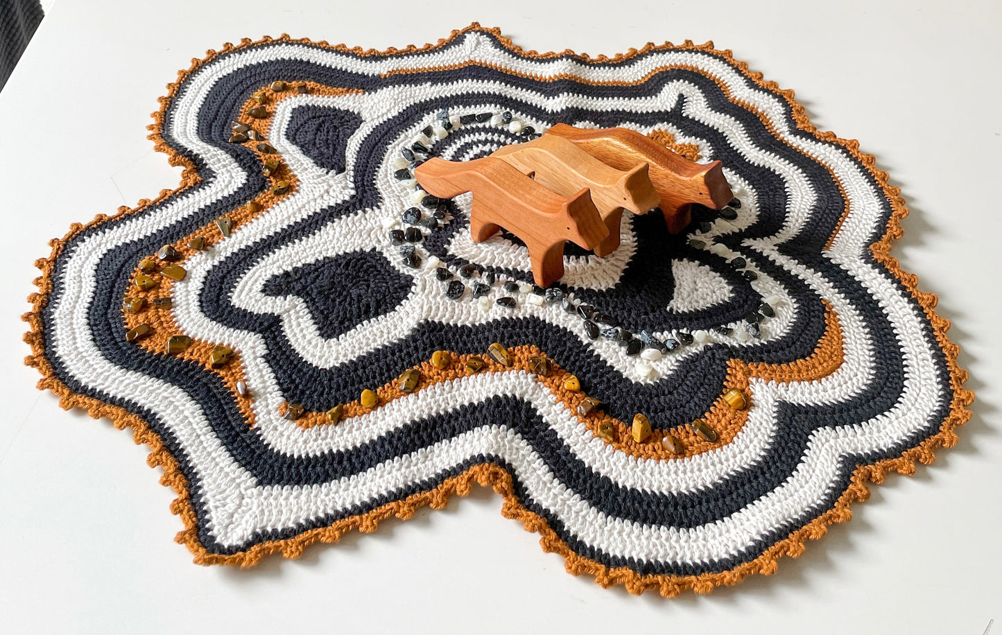 Centro de mesa crochet