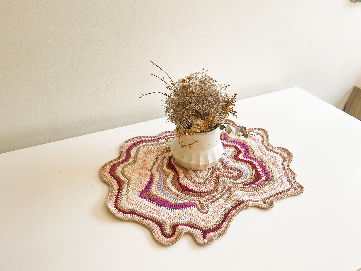 Centro de mesa crochet