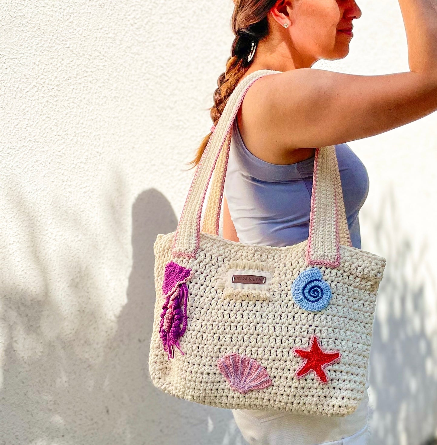 Beach cotton bag