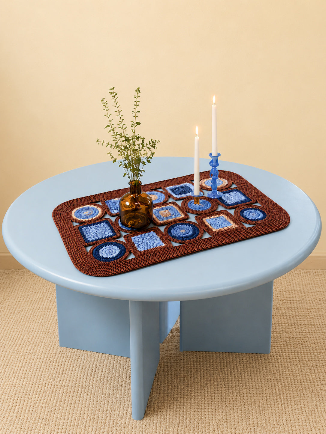 Centro de mesa crochet