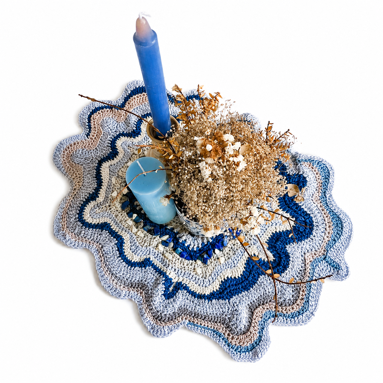 Centro de mesa crochet