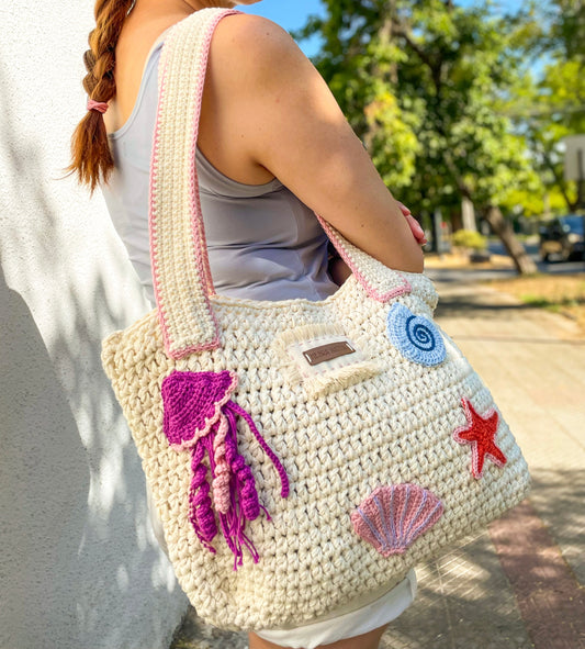 Beach cotton bag