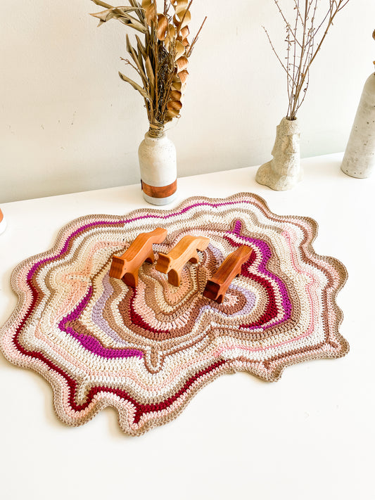 Centro de mesa crochet