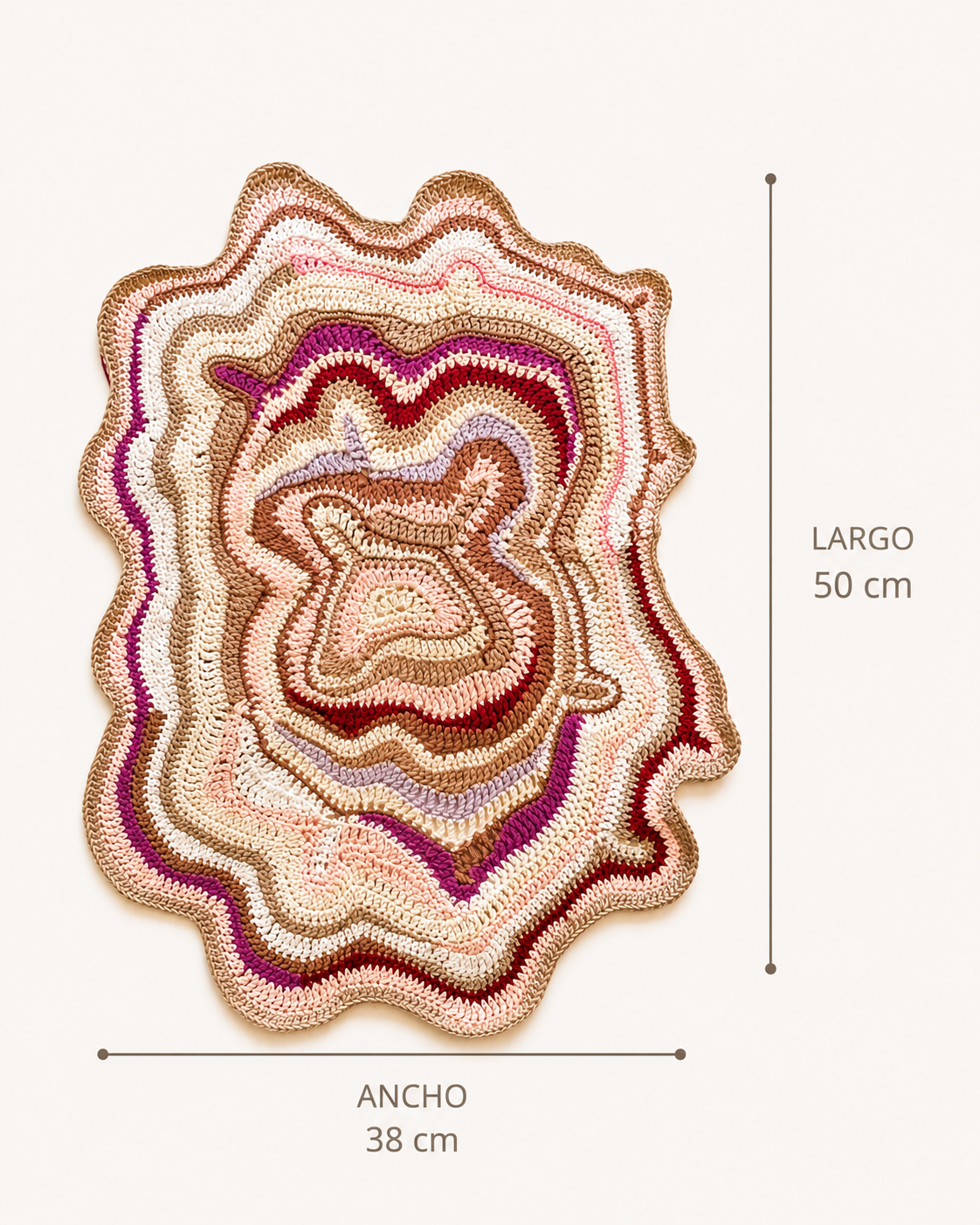 Centro de mesa crochet