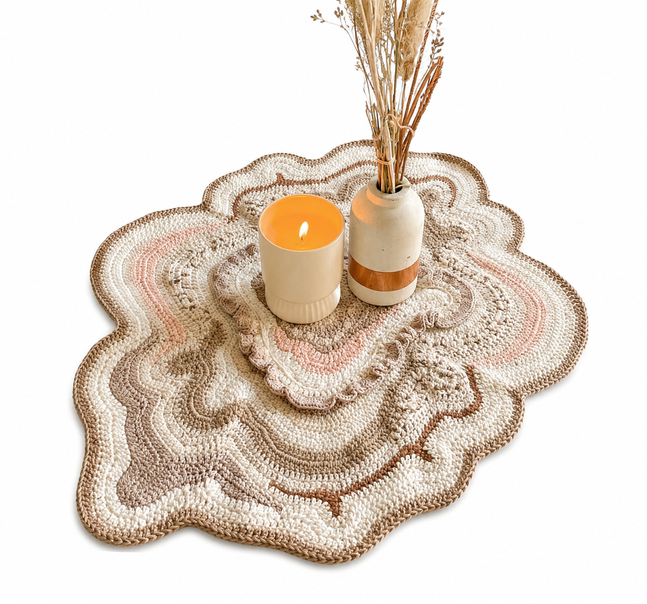 Centro de mesa crochet